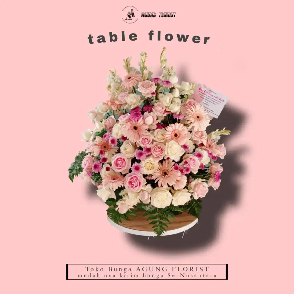 Bunga meja table flower