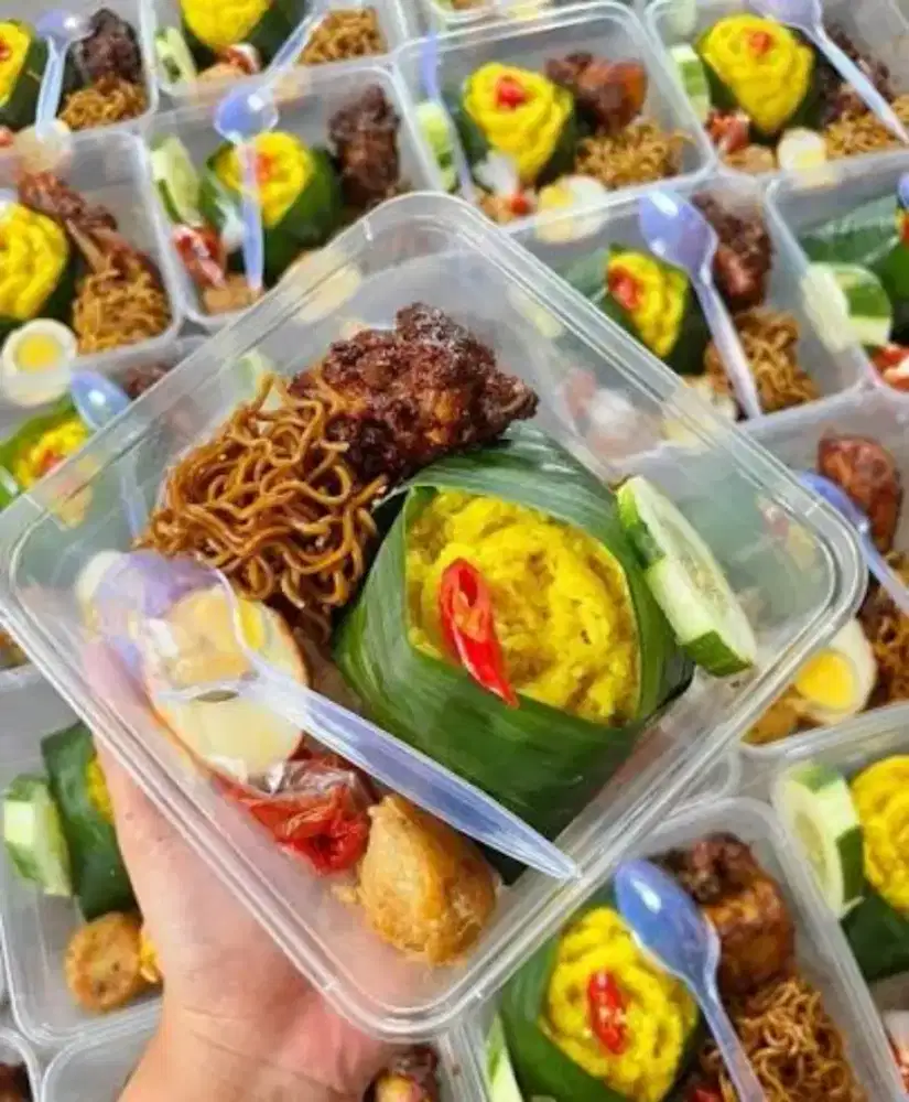 Aneka nasi kotak& jumat berkah
