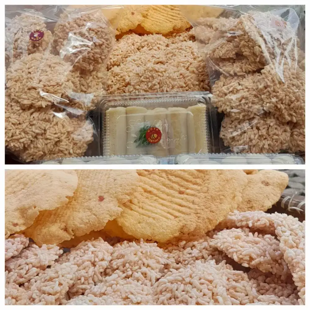 rengginang dan kecimpring