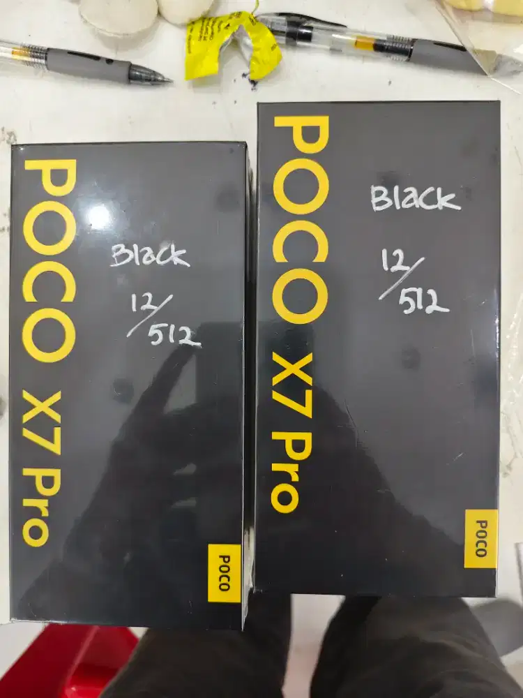 Poco X7 pro 5g 12/512 black newww