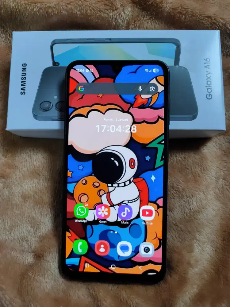 Samsung Galaxy A16 Ram 8/128 Like New pemakaian 3 Hari