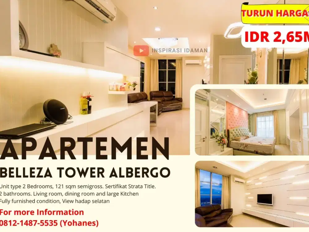 Apartemen Belleza Mewah Tower Albergo