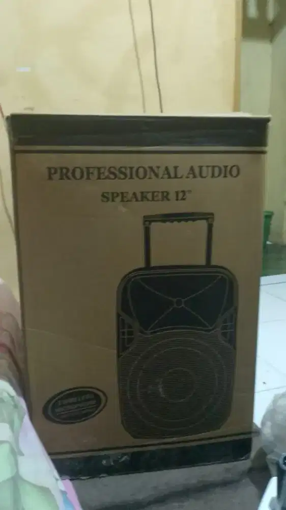 Jual speaker bluetooth 12 masih segel