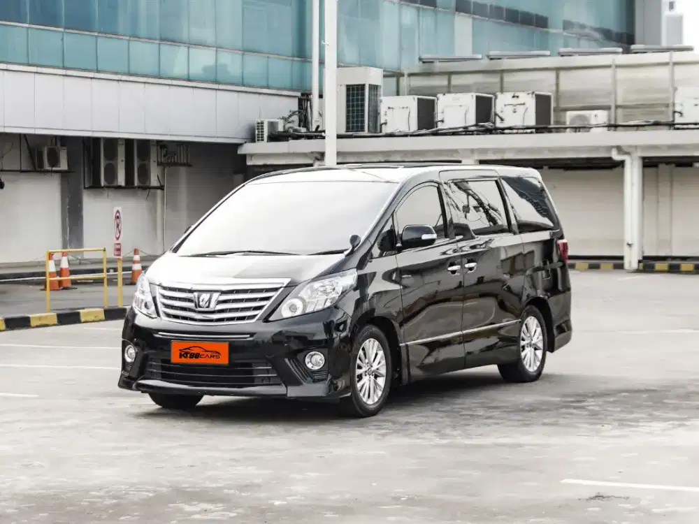 Alphard 2,4 SC (CBU) 2015 Hitam,TDP 40JT