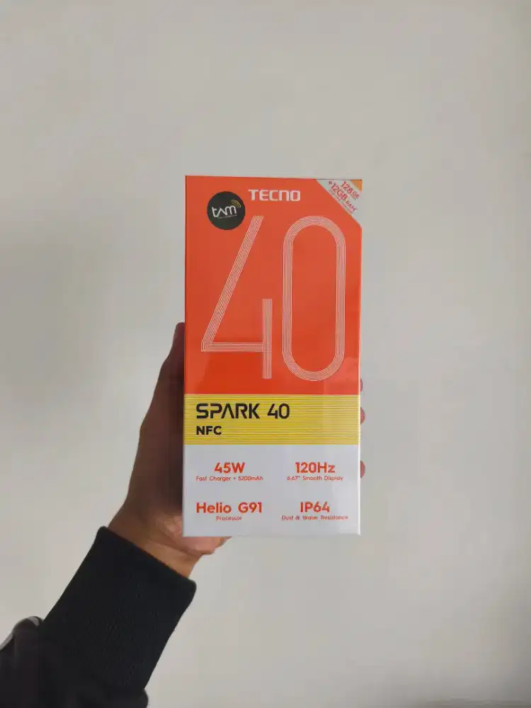 Tecno Spark 40 8/256 Baru