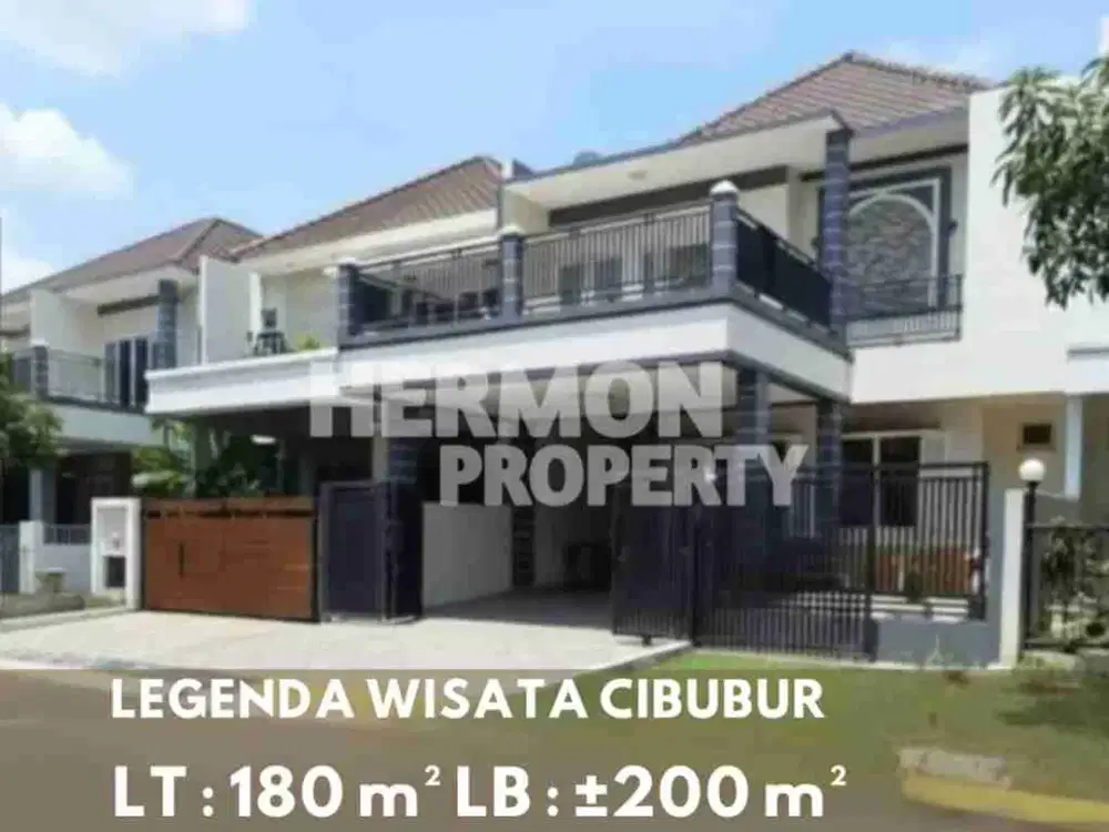 Dijual Murah Rumah Bangunan Besar di Boulevard Legenda wisata , Cibubur