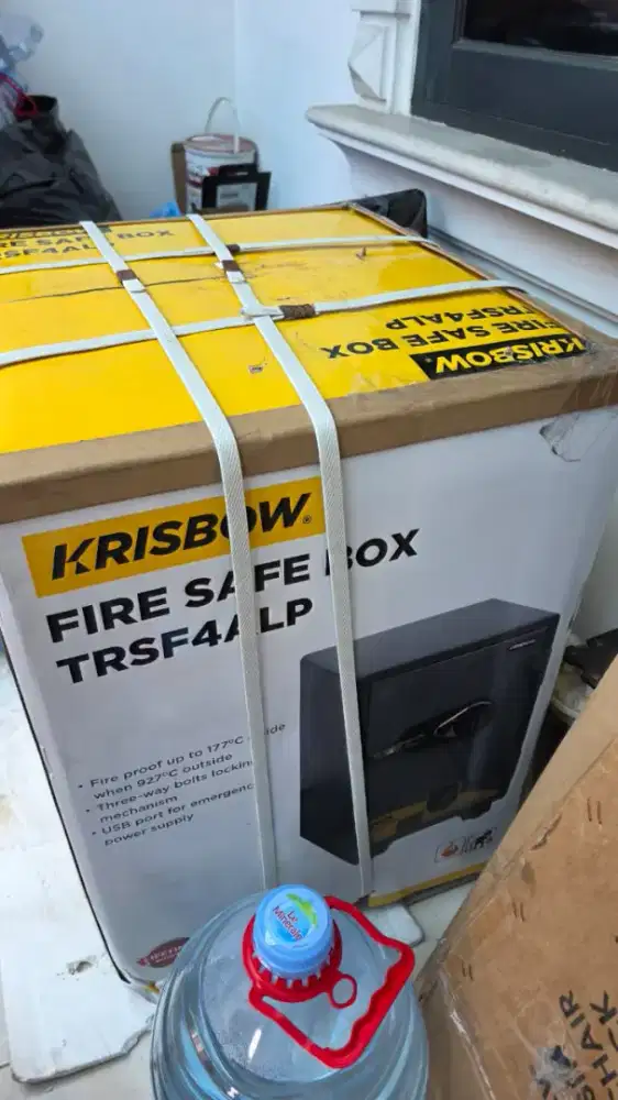 Krisbow fireproof case brankas tahan api
