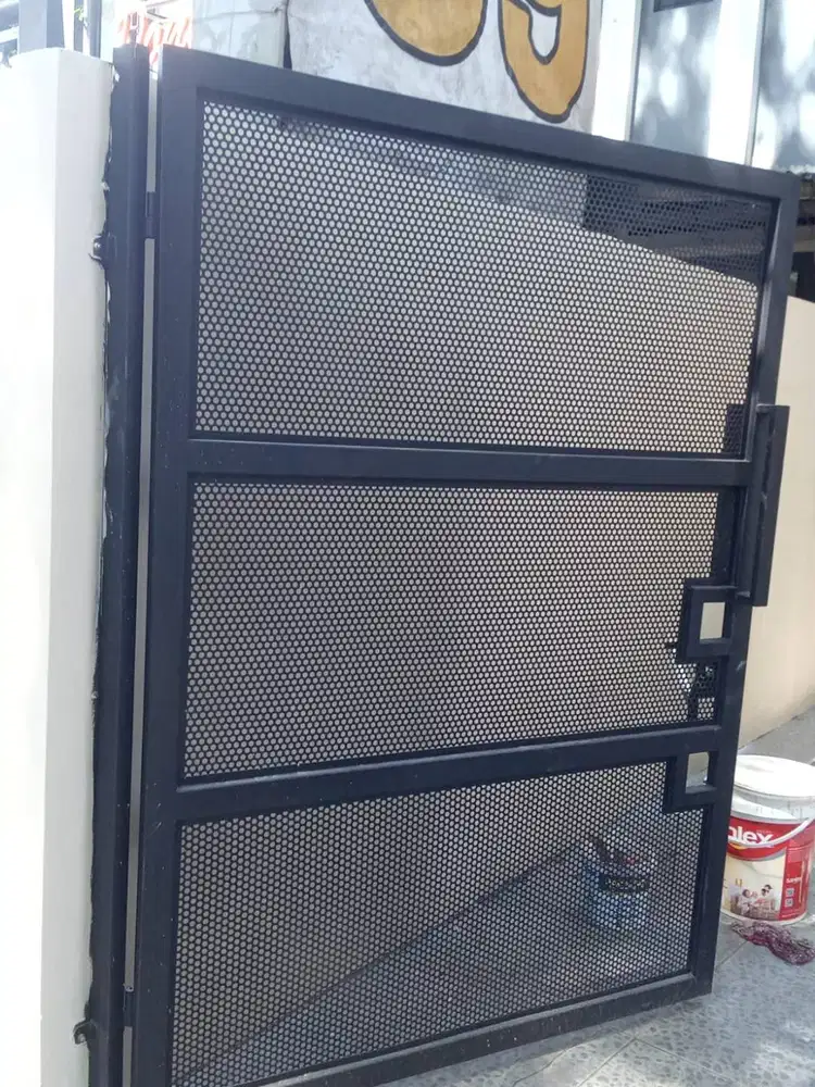 Jual Pagar, Kanopi, Teralis, pintu besi, pintu Henderson WelderBandung