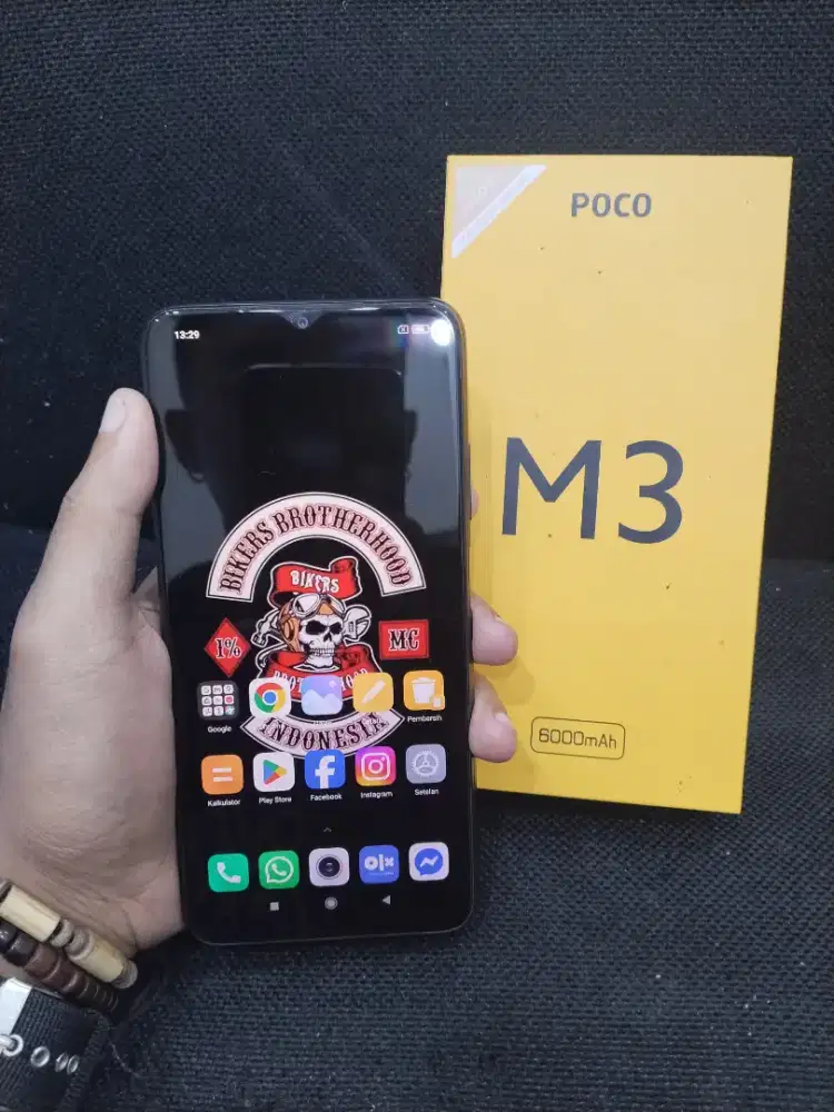 Poco M3 6/128 Fullset, Mulus, Nominus, Siap Pakai