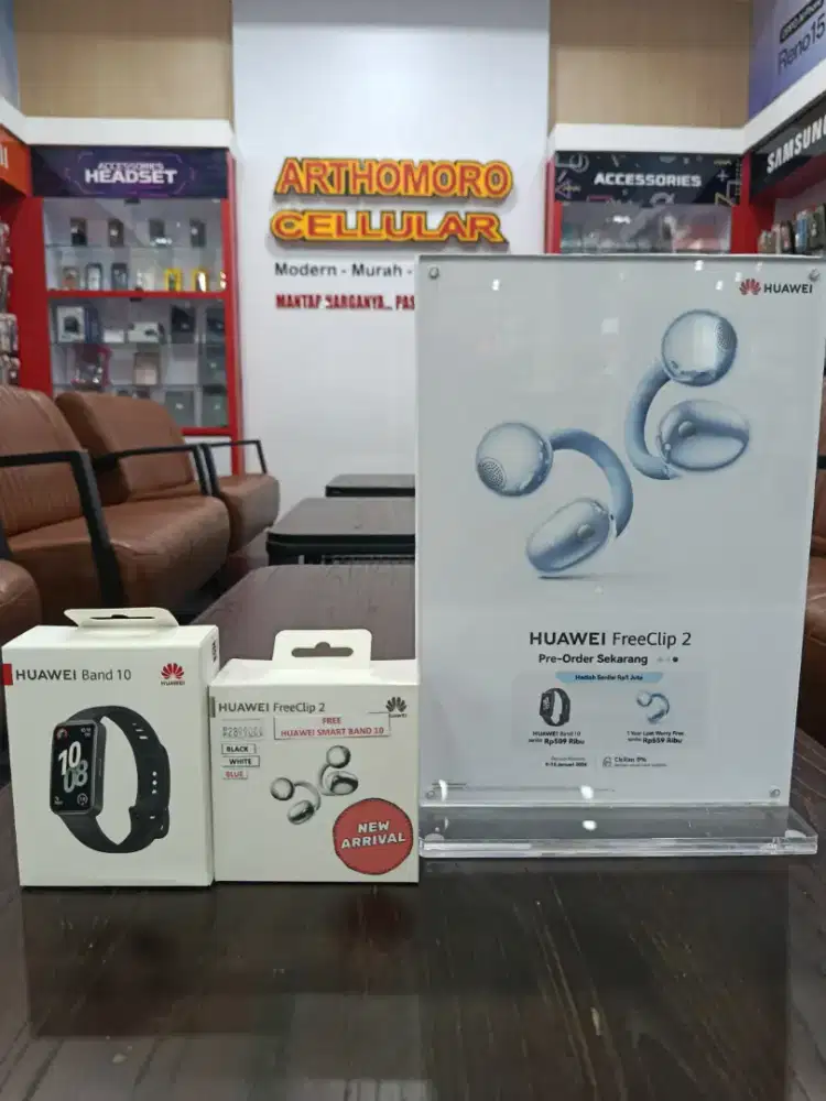 HUAWEI FREECLIP 2 + FREE HUAWEI BAND 10