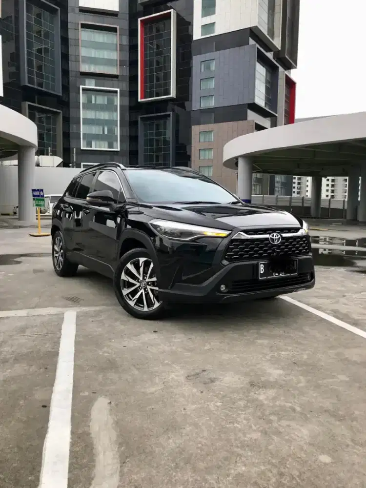 Km 36rb Toyota Corolla Cross 1.8 Bensin AT Th 2020/2021 Black Muluzz!!