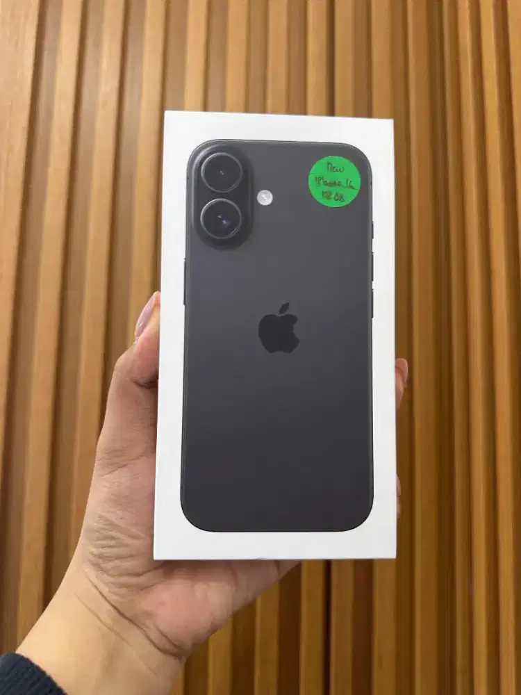 Iphone 16 128gb black new ibox jual cepet aja !!