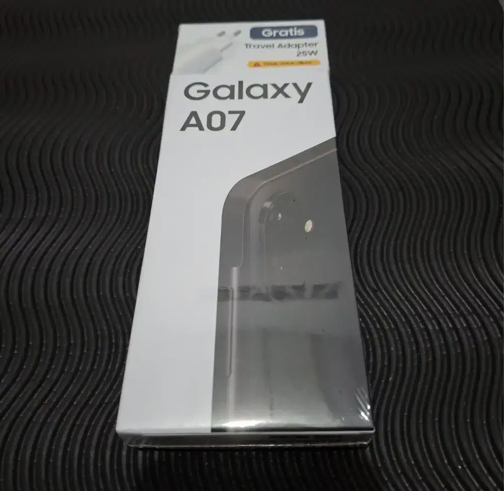 Samsung A07 4/64 Black segel garansi 1th