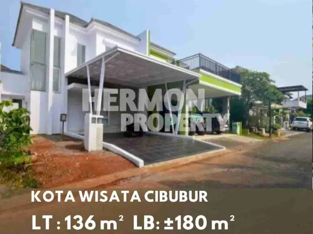 Dijual Rumah Minimalis sudah Terenovasi Bagus di Kota wisata ,Cibubur