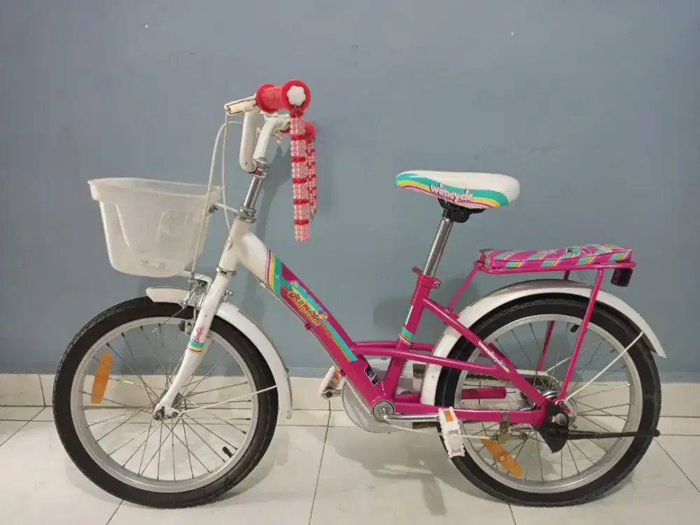 SEPEDA ANAK WIMCYCLE BARBIE 18INCHI