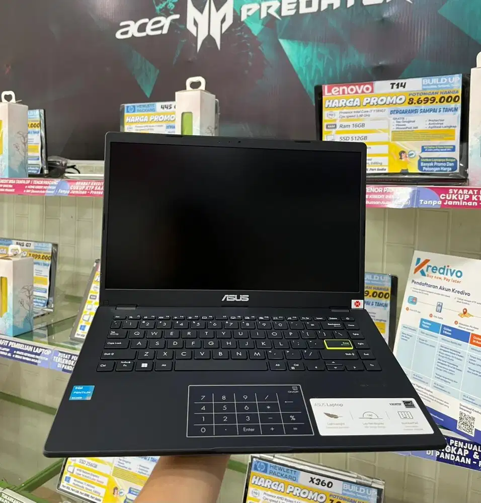 PROMO LAPTOP BARU ASUS VIVOBOOK RAM 8GB SSD 256GB BISA KREDIT
