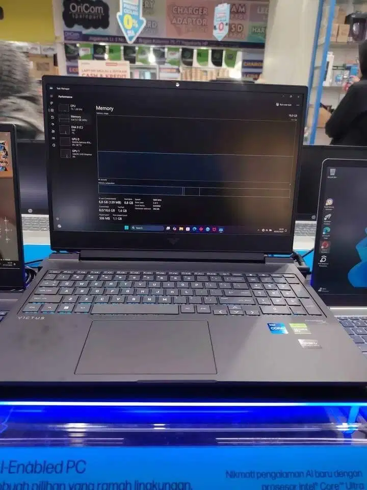 HP Victus 16 R1218TX[Intel i7 14650HX-16GB-1TB-16.1-RTX4070-W11+OHS24]