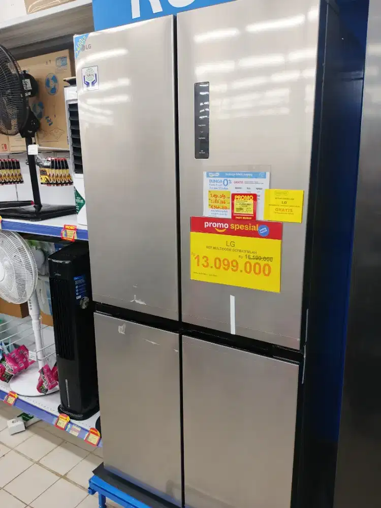 KULKAS 4 PINTU LG