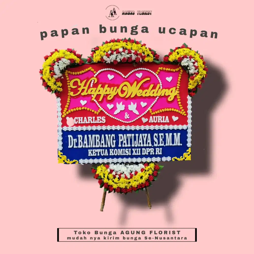Karangan Bunga Papan