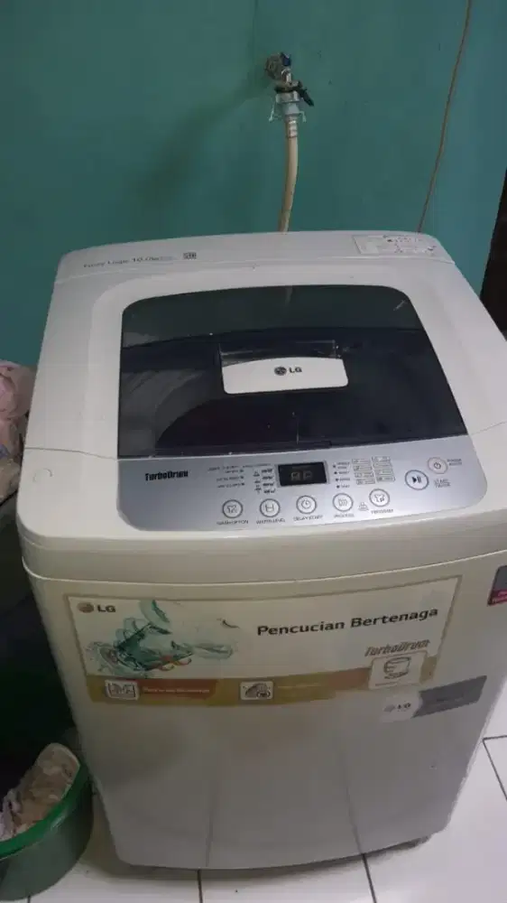 Mesin Cuci Turbo drum LG 10.5kg