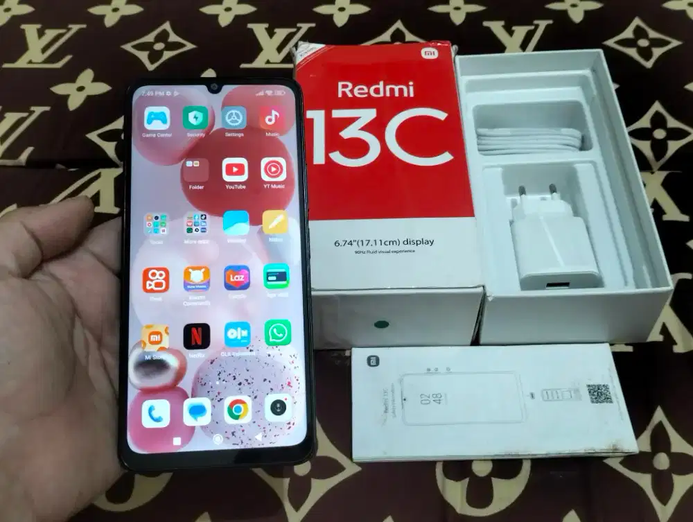 BUTUH UANG XIAOMI REDMI 13C RAM 8GB / 256GB 4G LTE 6.74in Finger 50MP