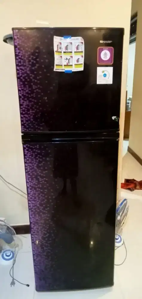 Dijual Kulkas 2 Pintu Sharp SJ-316MG-GB. Mulus & Murah