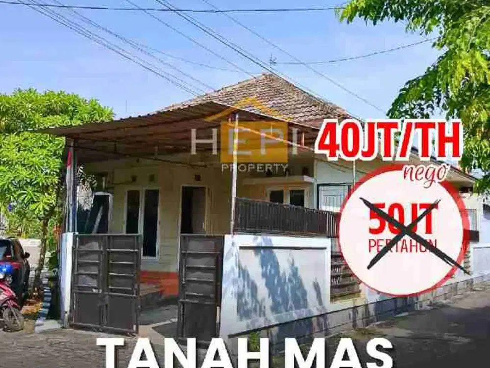 Di Sewakan Rumah Cantik di Tanah Mas Semarang