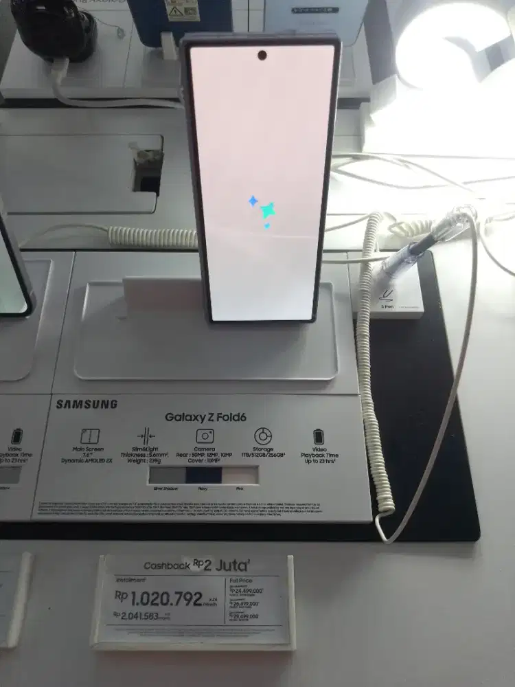 SAMSUNG Z Fold 6 RAM 12 ROM 256