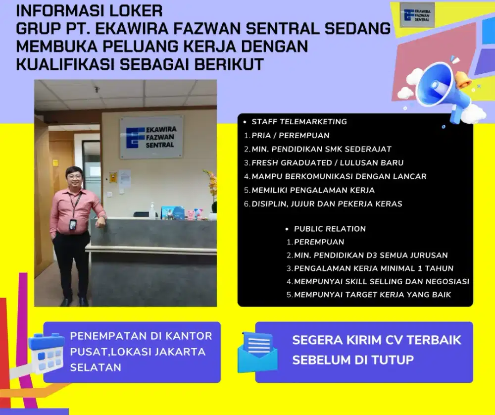 Lowongan Kerja Dan Berkarir