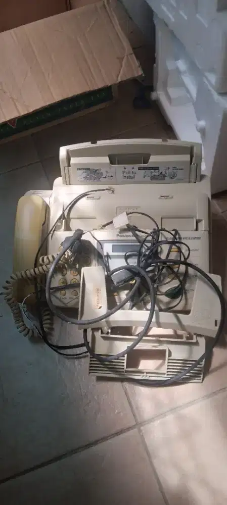 Mesin fax telepon dilepas borongan