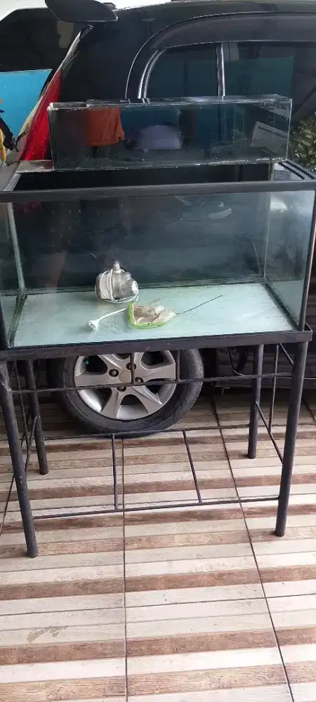 Aquarium set rak
