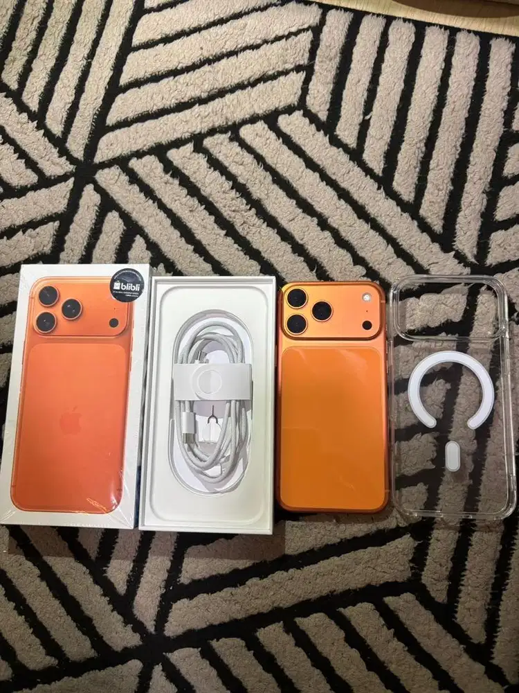 iPhone 17 Pro Max 256GB Cosmic Orange CC11 BH 100% Garansi 22/11/2026