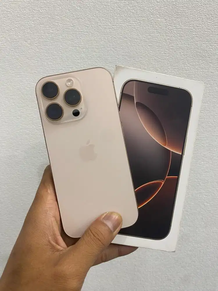 Iphone 16 pro 256 gb like new full ori cukai