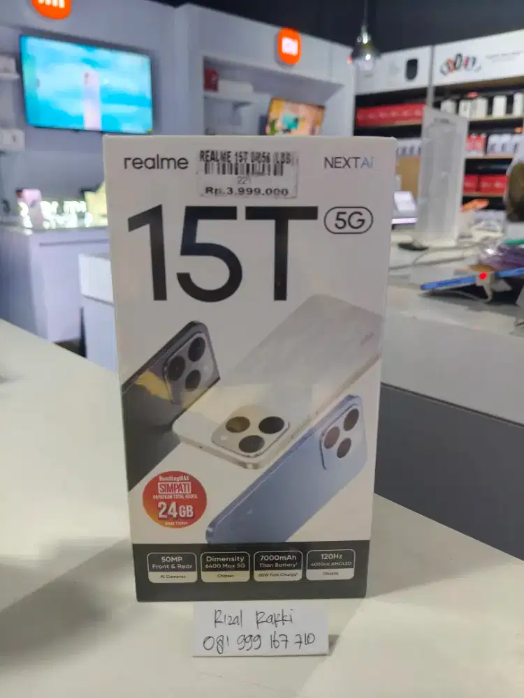 Realme 15T 5G 8/256 Atlantis Dahsyat