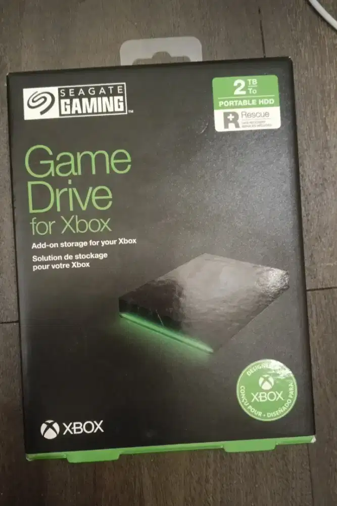 NEW ORIGINAL SEAGATE GAMING Game Drive for Xbox 2TB PORTABLE HDD