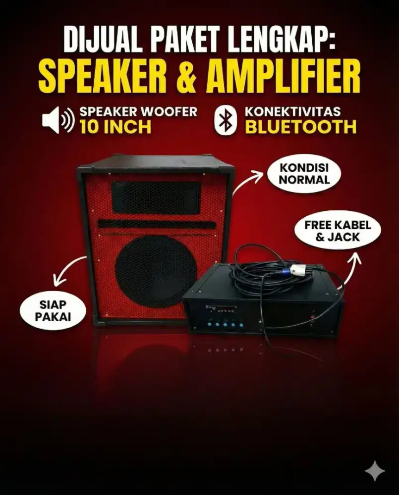 Jual Speaker Rakitan Rumahan
