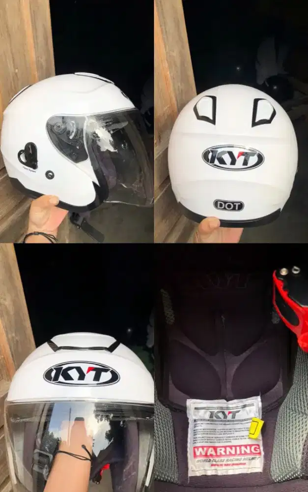 Helm KYT Kyoto Putih