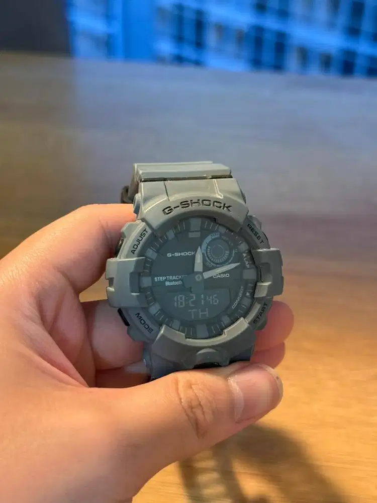 Jam Tangan Casio GBA 800 Bluetooth Step Tracker Second Mulus