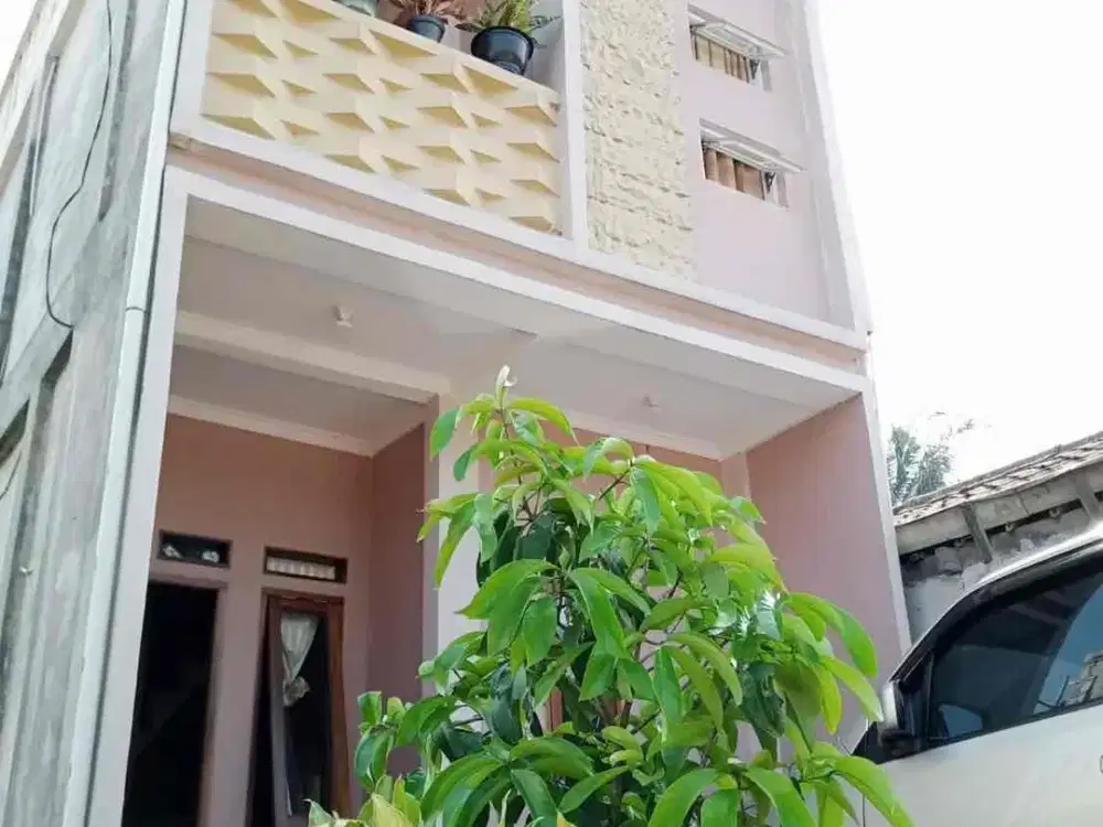 RUMAH MINIMALIS DUA LANTAI MURAH SUDAH SHM DI CISEENG PARUNG BOGOR