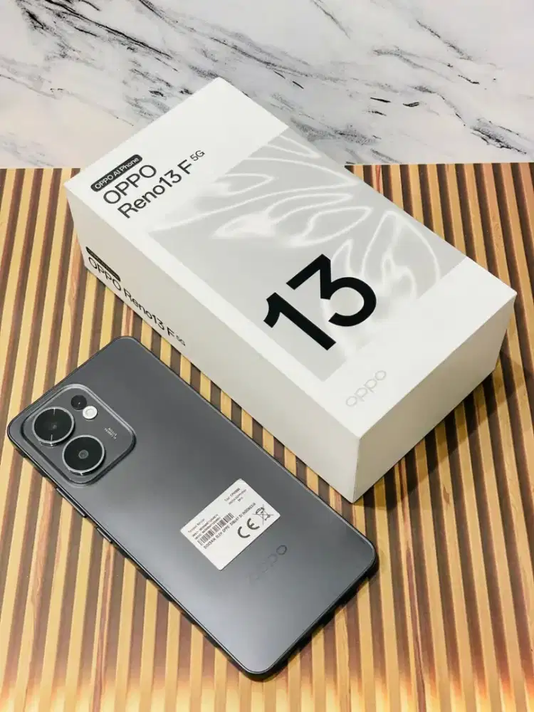 OPPO RENO 13F 5G 12/256 ABU-ABU LENGKAP SECOND