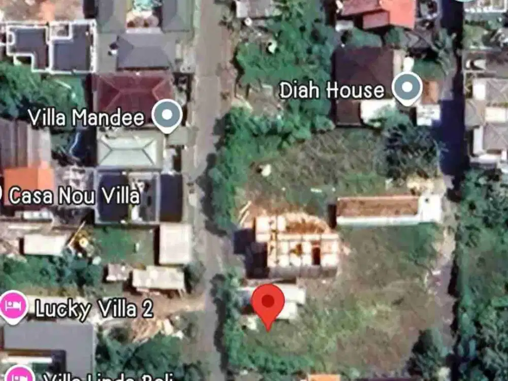 Tanah 200m2 villa area dan hotel pink zona balangan -Bali