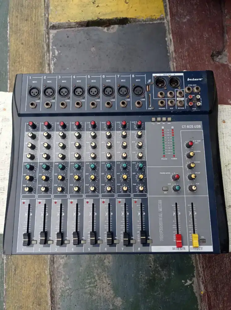 Mixer Audio BETAVO CT 80S bekas second