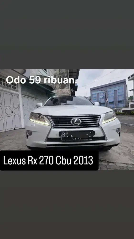 Lexus Rx 270 CBU HK