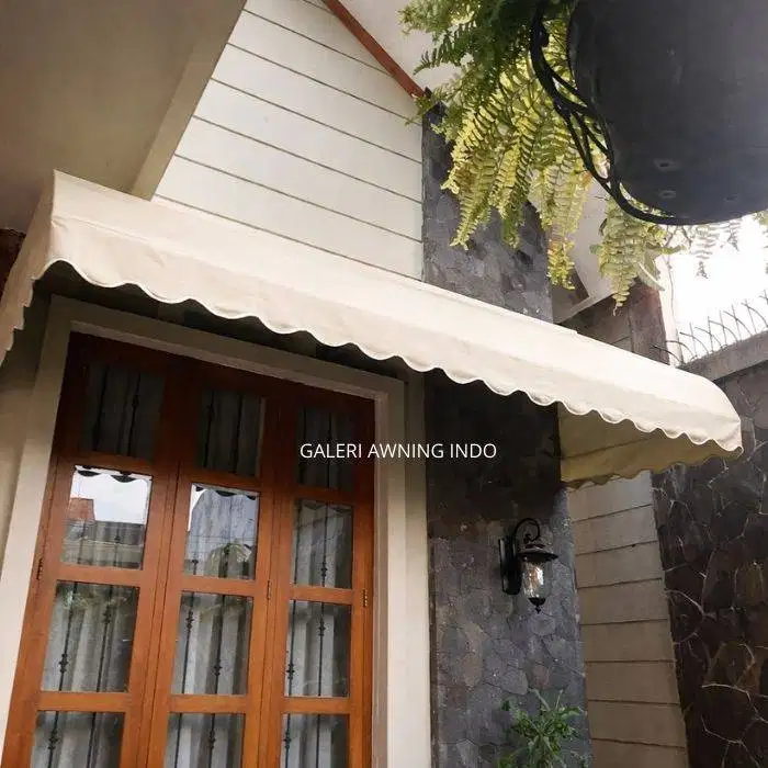 Kanopi Kain Awning Modern | Awet & Elegan