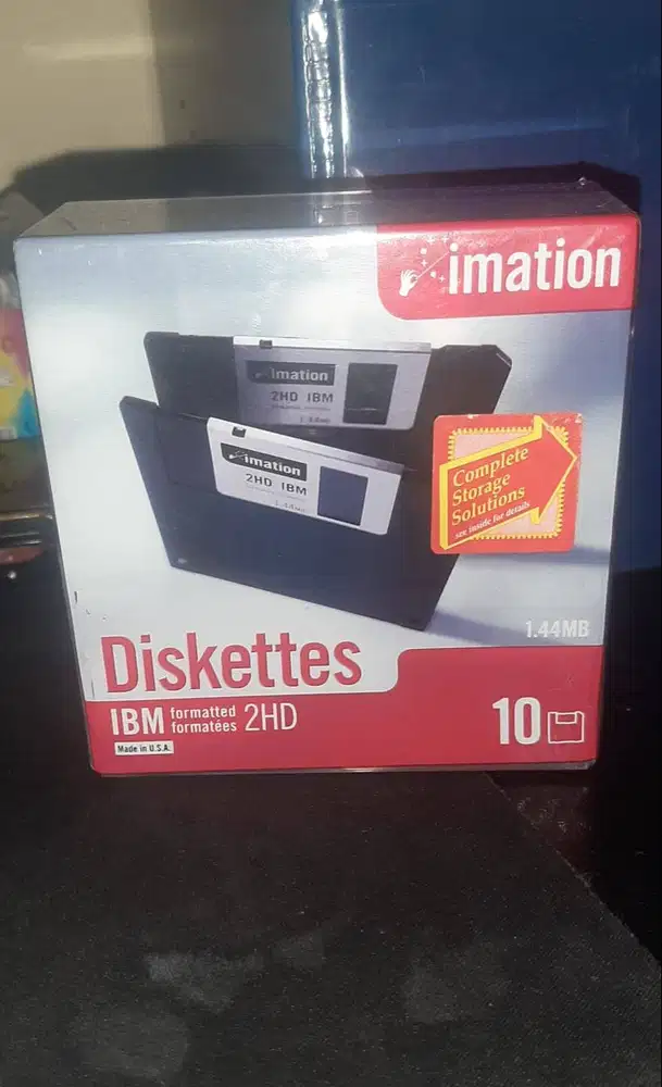 Imation Diskettes 3.5” IBM Formatted 2HD – 1.44MB
