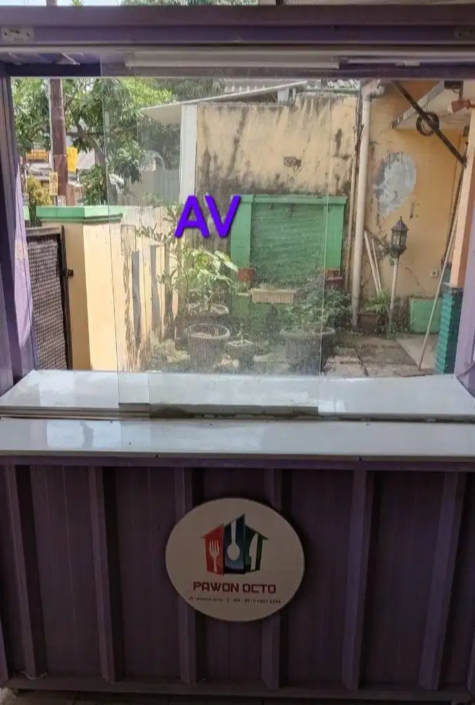 Gerobak Booth Container