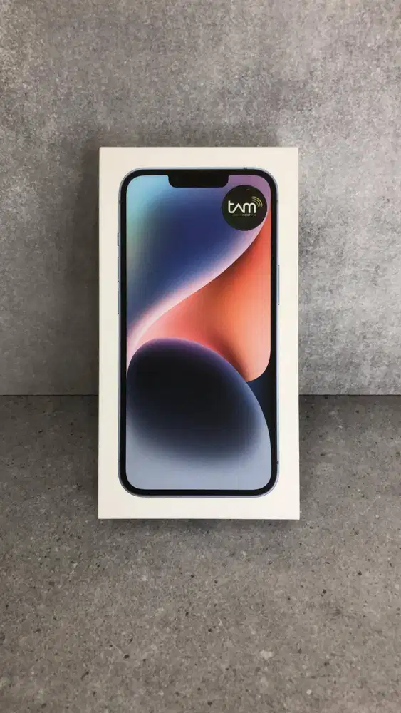 iPhone 14 128GB Blue Garansi Resmi New Segel
