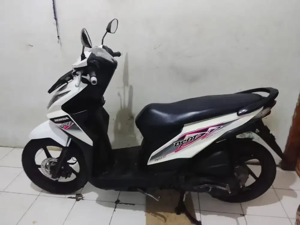 Dijual cepat motor Honda Beat 2013 PJK off mesin adem banget