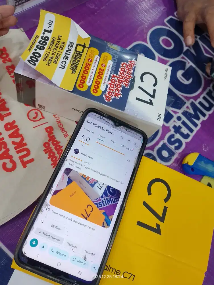 REALME C71 RAM 8/128 BISA KREDIT TANPA DP