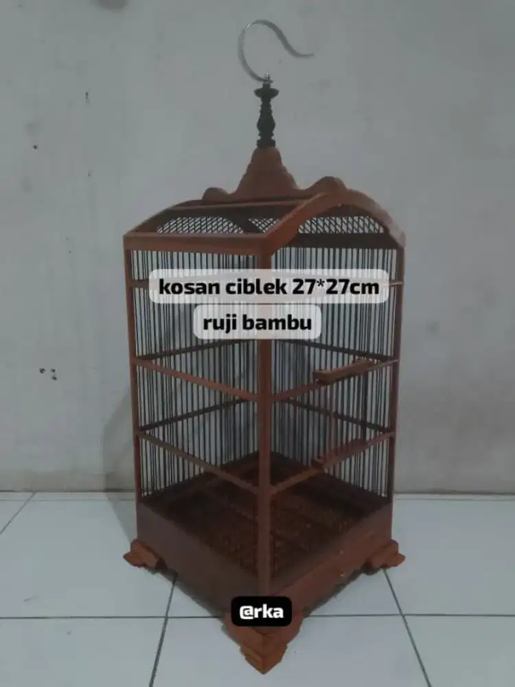 sangkar ciblek plistur coklat lokasi pondok cabe